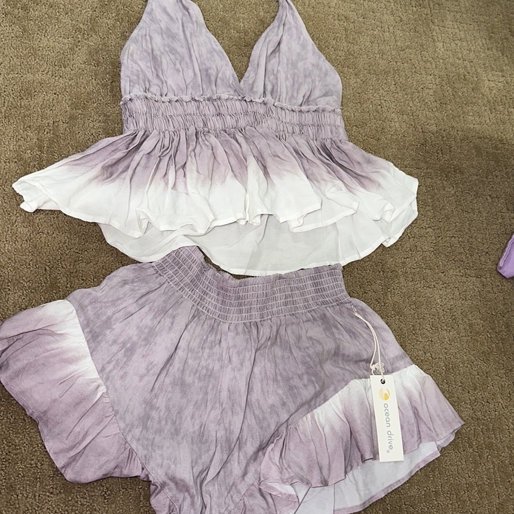 Boutique short set - new with tags.